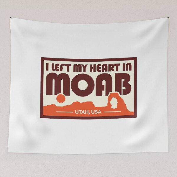Item preview, Moab Utah, Vintage, Arch, Sunset designed and sold by graphic-genie.