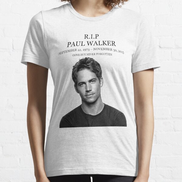 Paul Walker TShirts Redbubble
