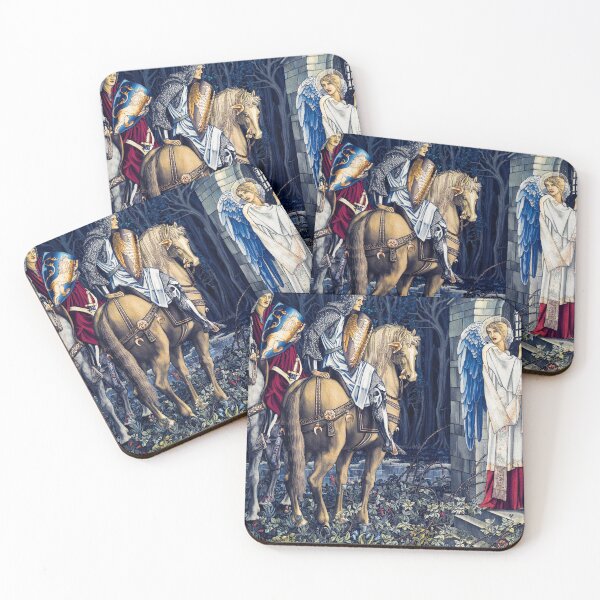 Item preview, Quest for the Holy Grail Tapestries: The Failure of Sir Gawaine by Sir Edward Burne–Jones, John Henry Dearle, and William Morris designed and sold by mbuz90.
