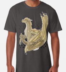 Qibli Flügel des Feuers Dunkelheit der Drachen Longshirt