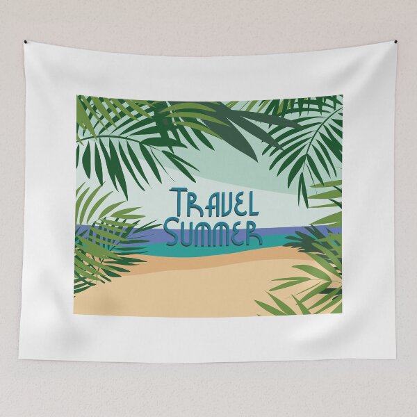 Item preview, Vector Hello Summer Holiday typographic illustration on vintage wood background.  designed and sold by paolboa.