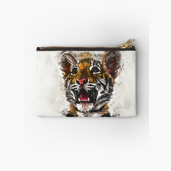 Item preview, Little Tiger Cub Watercolor Portrait, Cute Little Tiger Cub Watercolor Art, Adorable Little Tiger Cub Watercolor, Little Tiger Cub Watercolor Painting designed and sold by Trendymotion.