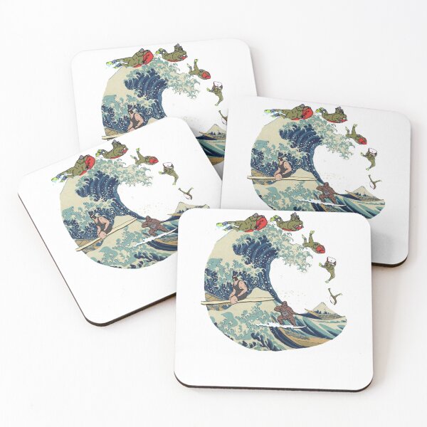 Item preview, Great Wave of Browntown   designed and sold by minimooncafe.