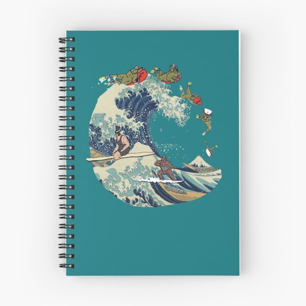Item preview, Great Wave of Browntown   designed and sold by minimooncafe.