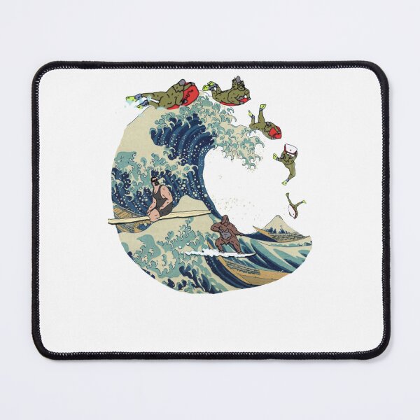 Item preview, Great Wave of Browntown   designed and sold by minimooncafe.