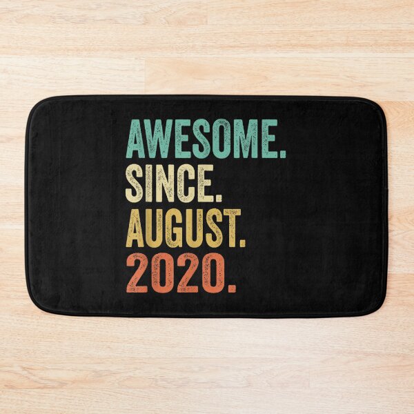 Item preview, Kids Awesome Since August 2020 2nd Birthday Gift 2 Years Old  designed and sold by AnitaBice.