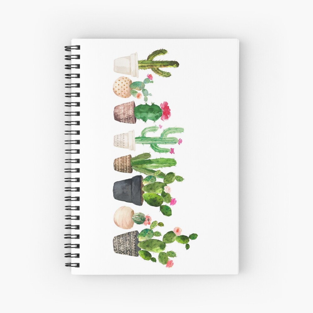 Cactus Spiral Notebook