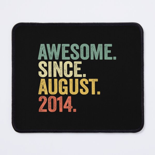 Item preview, Awesome Since August 2014 8th Birthday 8 Years Old Boys Girls designed and sold by AnitaBice.
