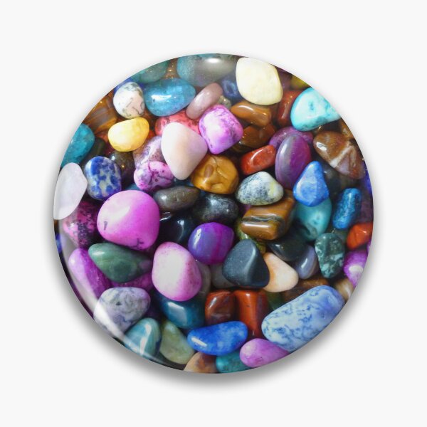 Item preview, Colorful Naturally Polished Rocks Design designed and sold by CoupleCrafters.