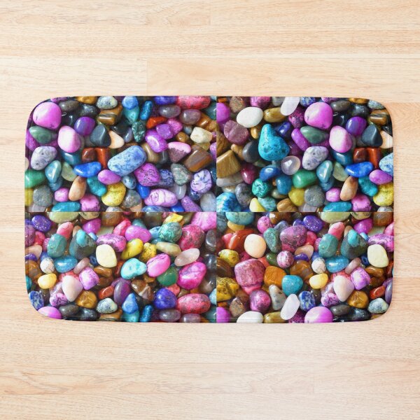 Item preview, Colorful Naturally Polished Rocks Design designed and sold by CoupleCrafters.