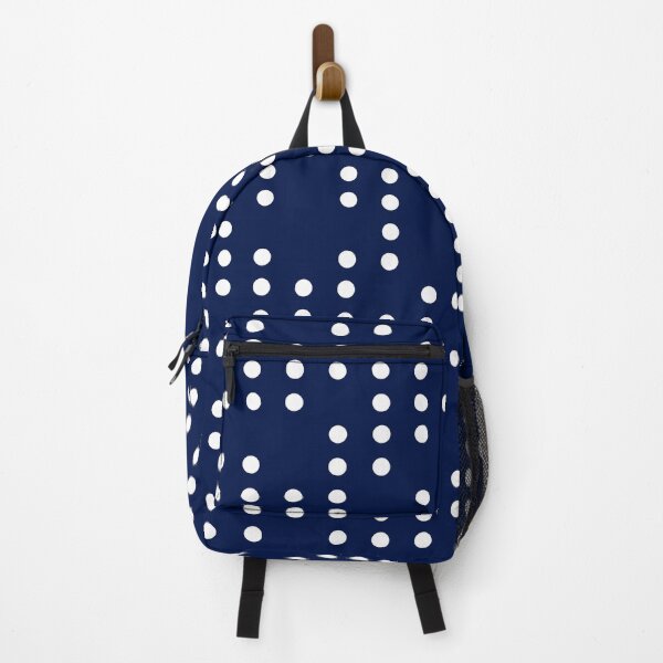 Item preview, Polka Dot White Spots on Navy designed and sold by yf-photography.