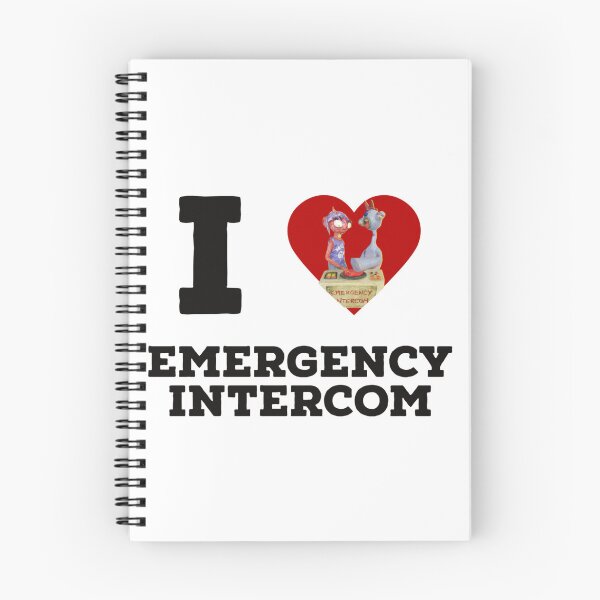 Item preview, i heart emergency intercom Sticker  designed and sold by BrysonRosea.