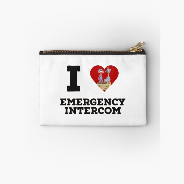 Item preview, i heart emergency intercom Sticker  designed and sold by BrysonRosea.