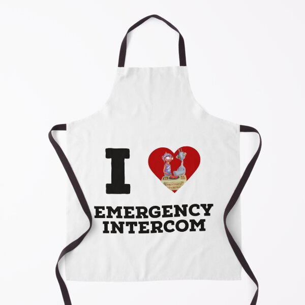 Item preview, i heart emergency intercom Sticker designed and sold by BrysonRosea.