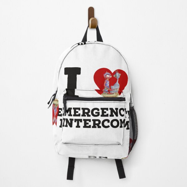 Item preview, i heart emergency intercom Sticker  designed and sold by BrysonRosea.