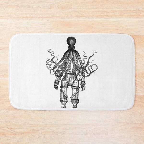 Item preview, Octopus Attacks Diver designed and sold by sandpiperstudio.