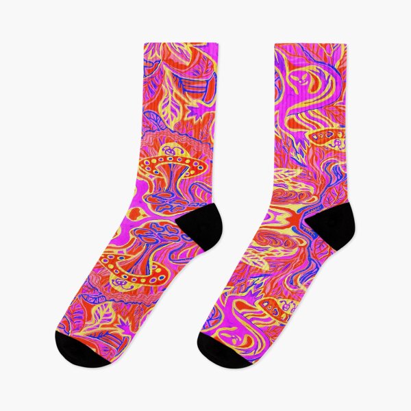 Item preview, Alien Art Nouveau in Pink designed and sold by Cicely Gilman.
