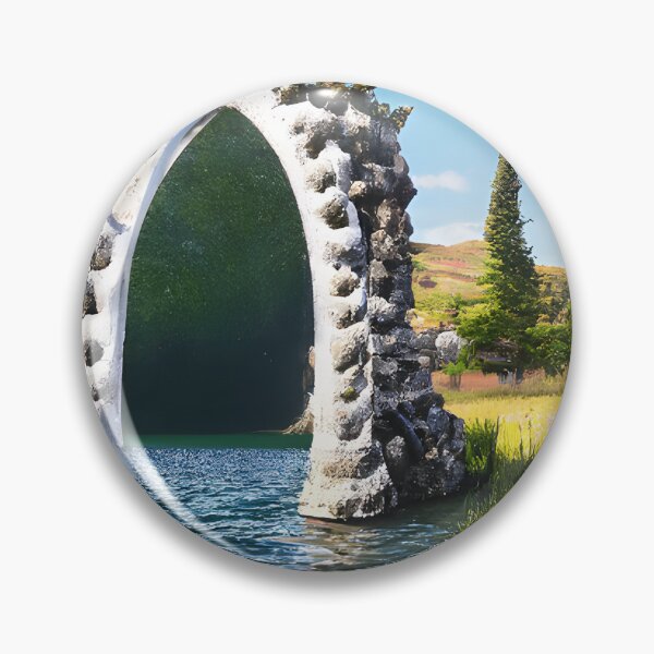Item preview, 3d Stone portal to the lake designed and sold by fizzribbit.
