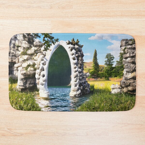 Item preview, 3d Stone portal to the lake designed and sold by fizzribbit.