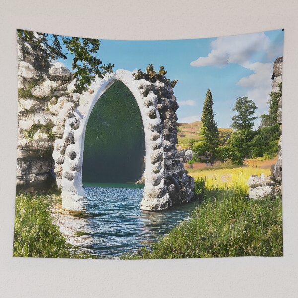 Item preview, 3d Stone portal to the lake designed and sold by fizzribbit.