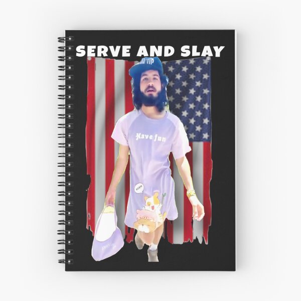Item preview, serve and slay drew Sticker designed and sold by BrysonRosea.