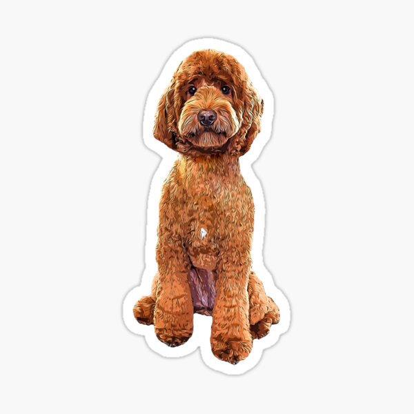 Item preview, Goldendoodle Golden Doodle Labradoodle Cute Puppy Dog designed and sold by ElegantCat.