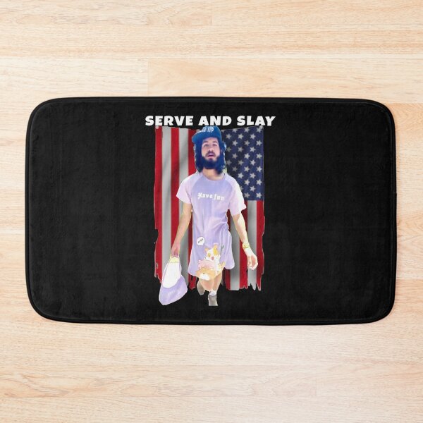 Item preview, serve and slay drew Sticker designed and sold by BrysonRosea.
