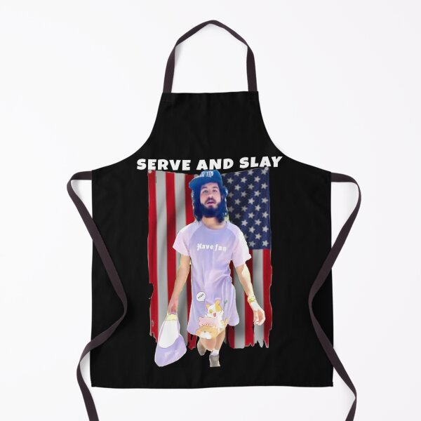 Item preview, serve and slay drew Sticker designed and sold by BrysonRosea.