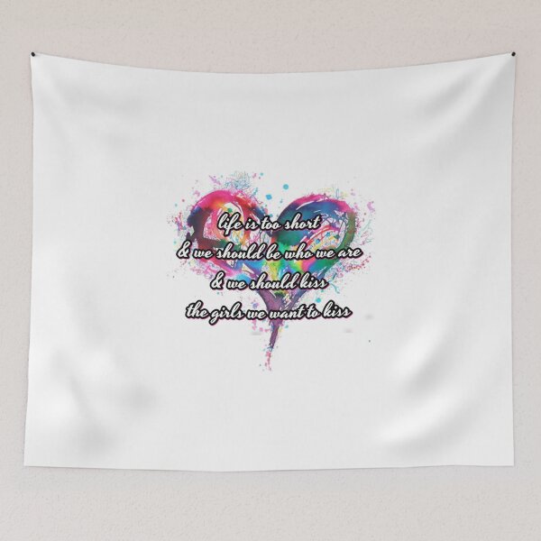 Item preview, Kiss The Girls We Want To Kiss designed and sold by shesaflame.