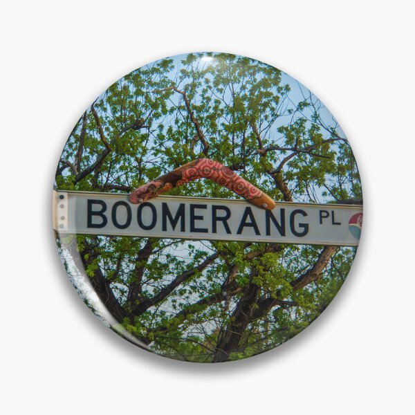 Item preview, Boomerang Place Sign in Heathcote, Victoria designed and sold by Steven Jodoin.