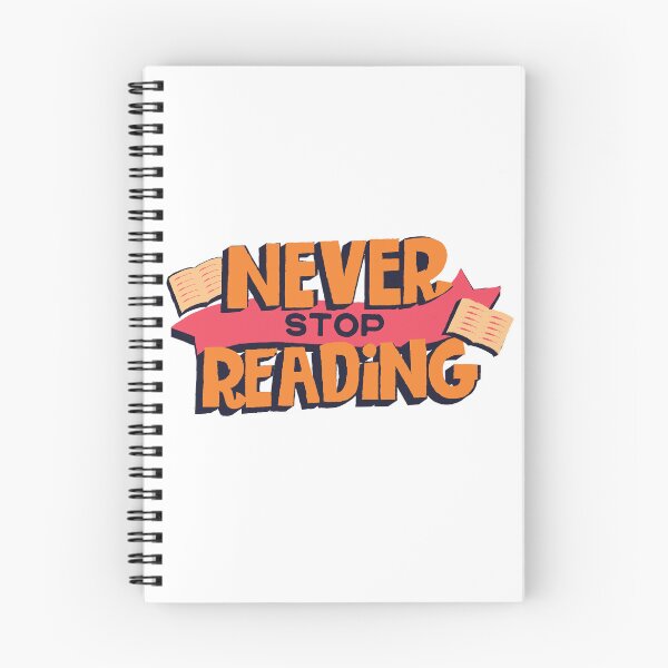 Item preview, Reading Saying " Never Stop Reading" stickers designed and sold by Clothesaccess.