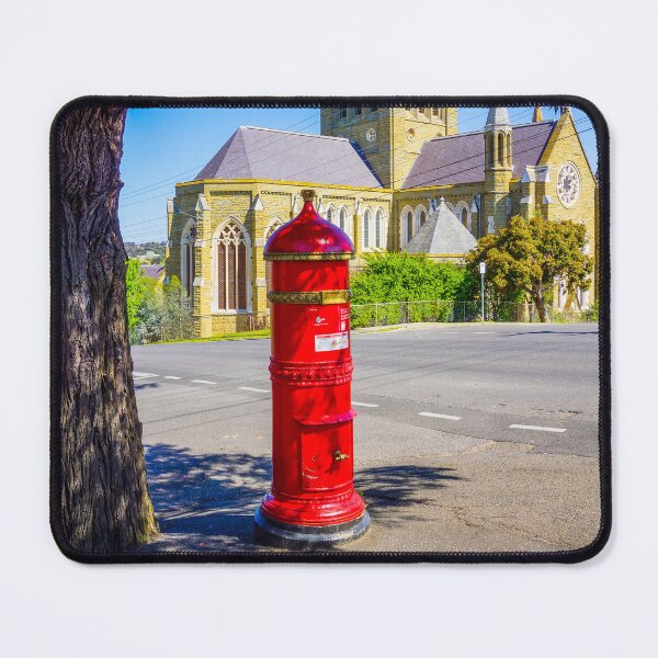 Item preview, Old Red Post box near Sacred Heart Cathedral - Bendigo, Victoria designed and sold by Steven Jodoin.