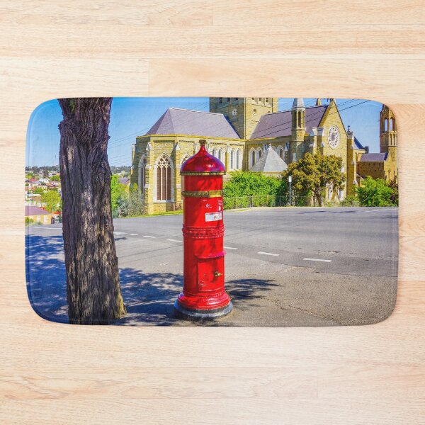 Item preview, Old Red Post box near Sacred Heart Cathedral - Bendigo, Victoria designed and sold by Steven Jodoin.