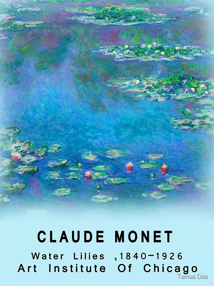 "Water Lilies Paintings by Claude Poster for Sale by sibudas Redbubble