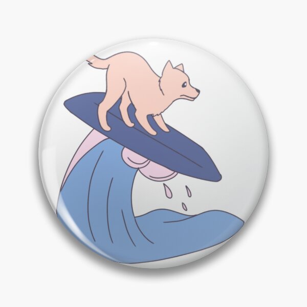Item preview, Dog surfing on the wavess designed and sold by Kawabijutsu21.