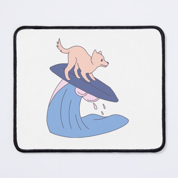 Item preview, Dog surfing on the wavess designed and sold by Kawabijutsu21.