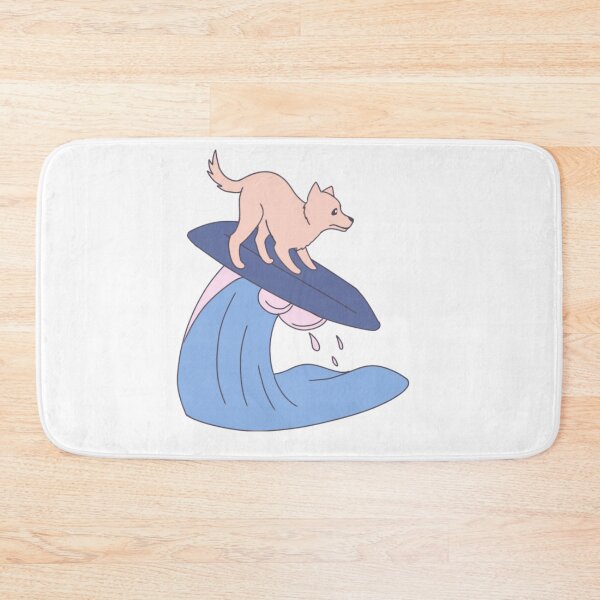 Item preview, Dog surfing on the wavess designed and sold by Kawabijutsu21.