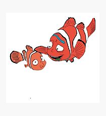 Nemo Rick and Morty Photographic Print