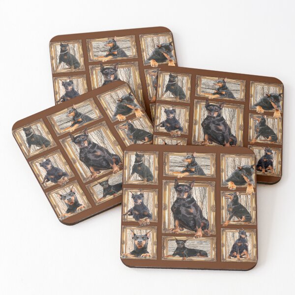Item preview, Doberman Pinscher Dobermann Dog designed and sold by ImkeAhrens.
