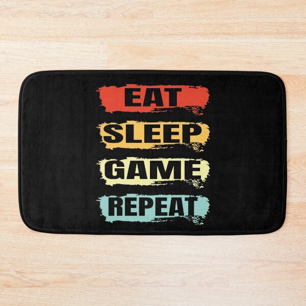 Item preview, Eat sleep game repeat - gamer meme - gamer nerd designed and sold by Artocity99.