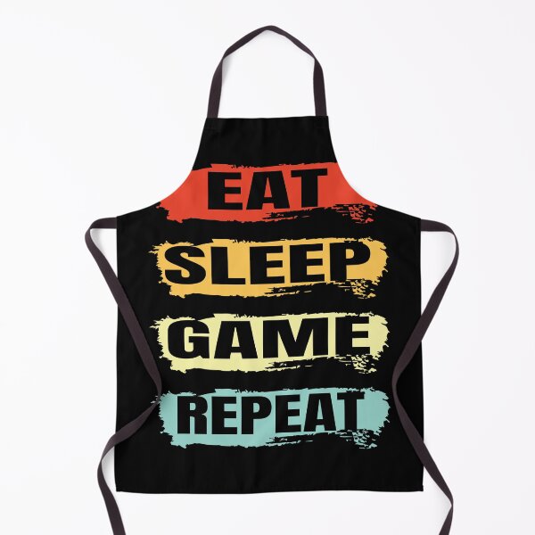Item preview, Eat sleep game repeat - gamer meme - gamer nerd designed and sold by Artocity99.