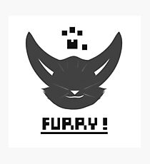 Furry! Photographic Print