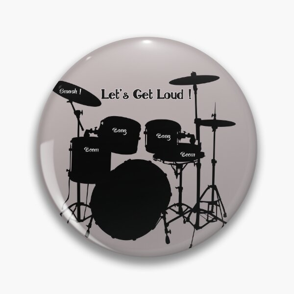 Item preview, Lets Get Loud with Drums designed and sold by Delightandarts.
