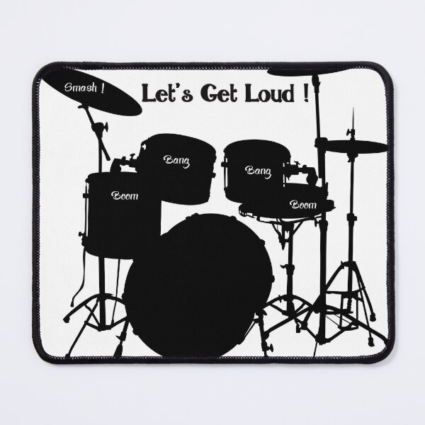 Item preview, Lets Get Loud with Drums designed and sold by Delightandarts.