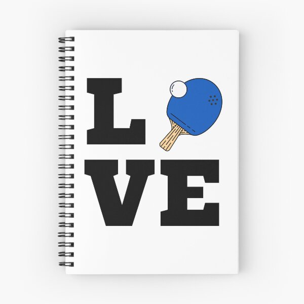 Item preview, I Love Ping Pong Blue - Pingpong Table Tennis Player Athlete Sports Lover designed and sold by Millusti.