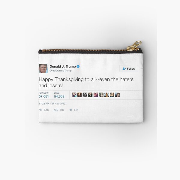 Item preview, Donald Trump - Happy Thanksgiving to the Haters and Losers! designed and sold by Tee Tweets.
