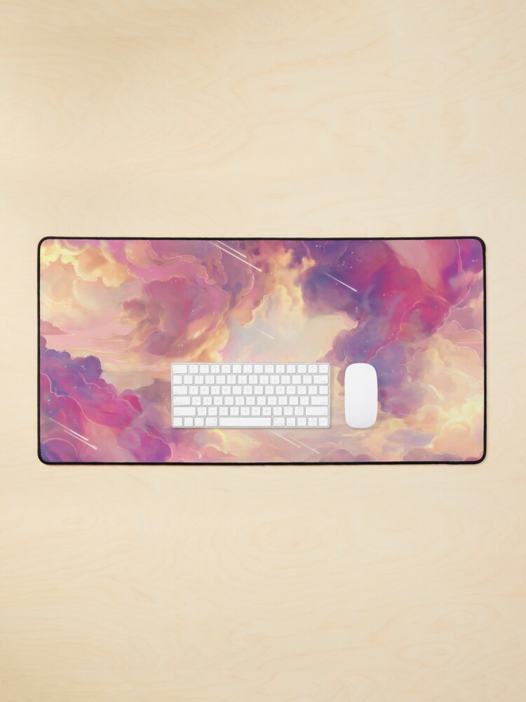 Thumbnail 1 of 5, Mouse Pad, Appa in the Clouds—Avatar, the Last Airbender, Air Kingdom | Dreamy Sky Bison (By Artist!) designed and sold by NaomiV.