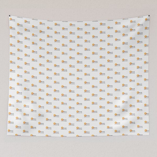 Item preview, Bitcoin Accepted Here designed and sold by CryptoBeings.