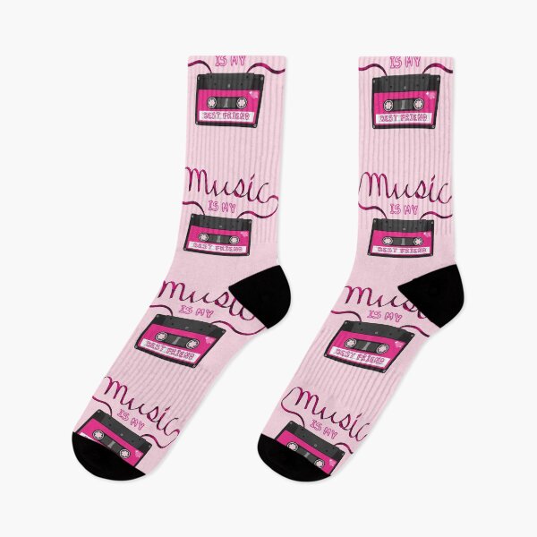Item preview, Music Is My Best Friend Pink Cassette designed and sold by everything4eva.