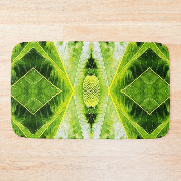Item preview, NICE  ABSTRACT PAINTED GEOMETRIC ART BREADFRUIT PATTERN WITH LEAVES. designed and sold by Ralek.